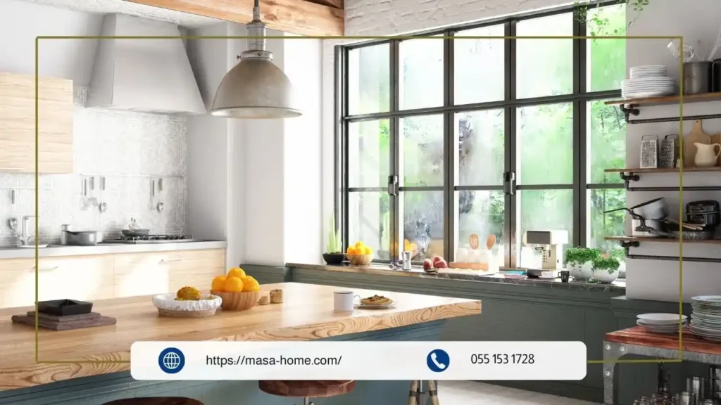 مقارنة بين أفضل خامات تفصيل مطبخ خشب بجدة